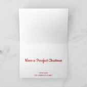 Meowy Christmas Card for猫好き シーズンカード (内部)