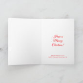 Meowy Christmas Cat Card -- Attention Everyone シーズンカード (内部)