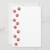 Meowy Christmas Cat Kitten Photo White (裏面)