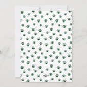 Meowy Christmas Cat Pet 3写真 シーズンカード (裏面)