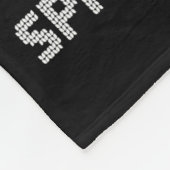 Meowy Christmas Funny Sphynx Cat Santa Hat Ugly Sw フリースブランケット (角)