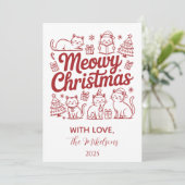 Meowy Christmas Party シーズンカード (スタンド正面)