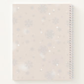 Meowy Christmas Spiral Hardcover Notebook ノートブック (裏面)
