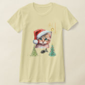Meowy Christmas! Tシャツ (レイダウン)
