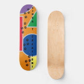 Meowzers Skateboardデッキ7 3/4" スケートボード (正面)