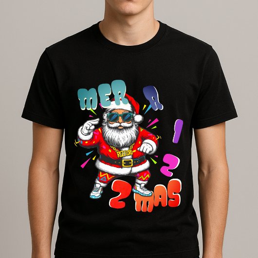 Mer rizz mas - Christmas Rizz funny Santa トライブレンドTシャツ