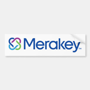 Merakeyのロゴのバンパーステッカー バンパーステッカー