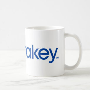 Merakeyのロゴの白11のozのクラシックのマグ コーヒーマグカップ