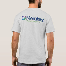Merakey Alleghenyの谷の学校のTシャツ Tシャツ
