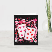 Meranian Dog Red Truck Christmas Tree Santa Ugly X カード (正面)