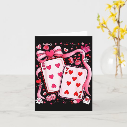 Meranian Dog Red Truck Christmas Tree Santa Ugly X カード (黄色い花)