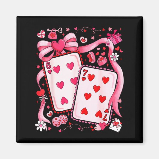 Meranian Dog Red Truck Christmas Tree Santa Ugly X マグネット (正面)