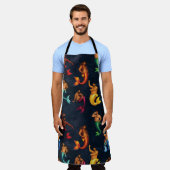 Merbear Lagoon エプロン (着用した状態)