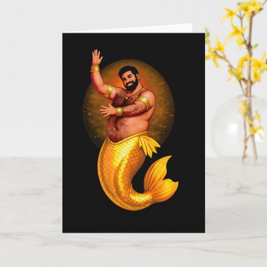 Merbear Lagoon - Rashid Al-Bahr カード (黄色い花)