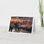 Mercado Central、Valencia、スペインのお客様 カード (正面)