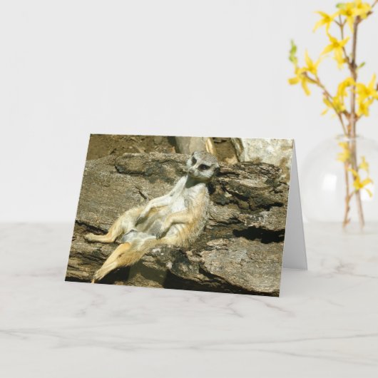 Mercatの挨拶状 カード (黄色い花)