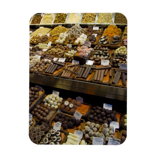Mercat de Sant Josep、チョコレートキャンディ マグネット (縦)