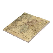 Mercatorsの投射の世界地図 タイル (側面)