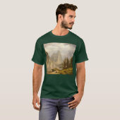 Mercedの川、ヨセミテの谷 Tシャツ (正面フル)