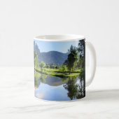 Merced Riverのヨセミテ滝 – ヨセミテバレー コーヒーマグカップ (正面右)