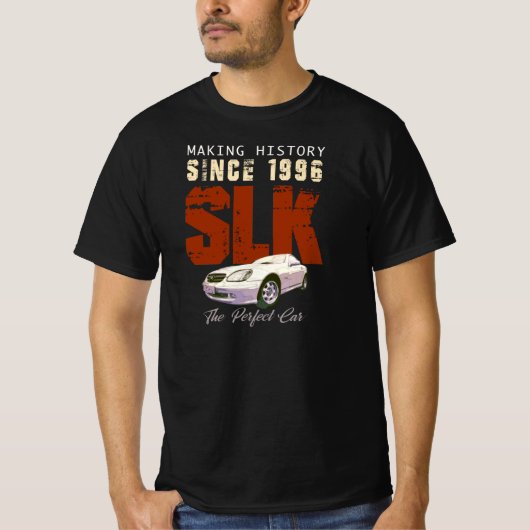 Mercedes Benz SLK R170 - Geschichte Seit 1996 Tシャツ (正面)