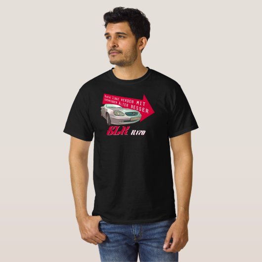 Mercedes Benz - SLK R170 - Manche Dinge werden Tシャツ (正面フル)