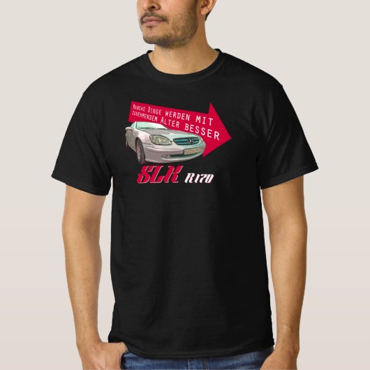 Mercedes Benz - SLK R170 - Manche Dinge werden Tシャツ (正面)
