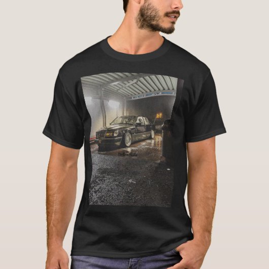 Mercedes Benz W124 T-Shirt Tシャツ (正面)