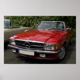 Mercedes Roadster ポスター