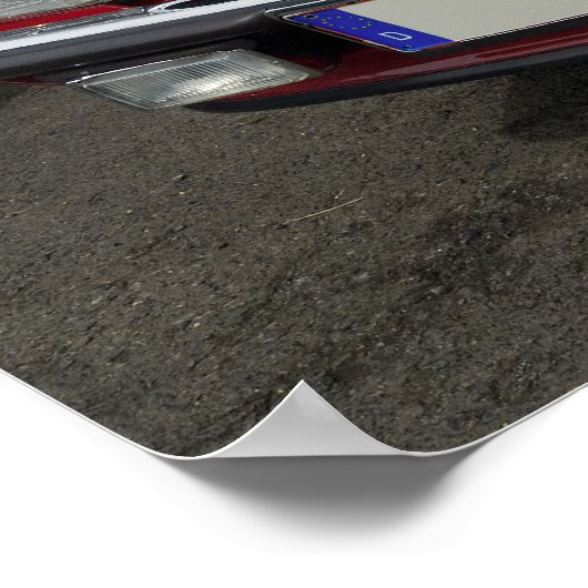 Mercedes Roadster ポスター (角)