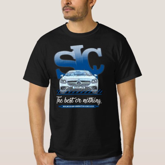 Mercedes SLC R 173 - The best or nothing Tシャツ (正面)