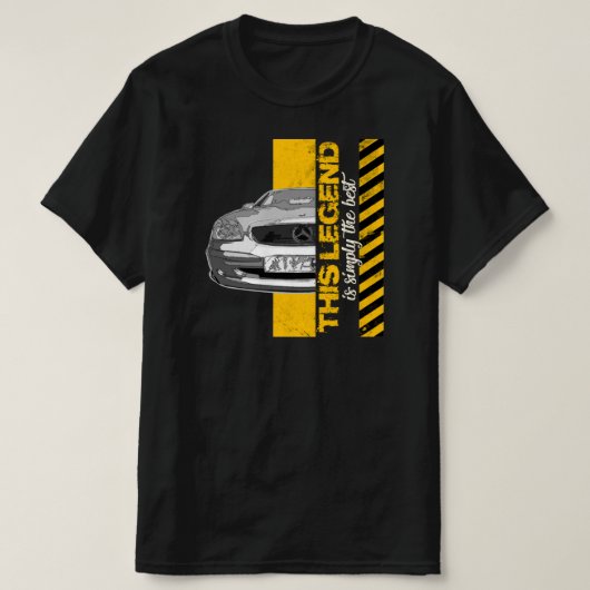 Mercedes SLK - This Legend is simply the best Tシャツ (デザイン正面)