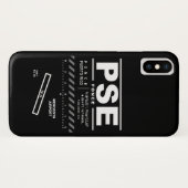 Mercedita空港PSE Case-Mate iPhoneケース (裏面(横))