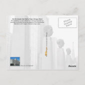 Merchandise Mart Hall of Fame，シカゴ，イリノイ ポストカード (裏面)