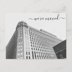 Merchandise Mart Office Moving Announcement 案内ポストカード