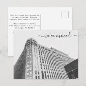 Merchandise Mart Office Moving Announcement 案内ポストカード (正面/裏面)