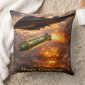 Merchant and mega cumber double sided throw pillow クッション (ブランケット)