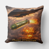 Merchant and mega cumber double sided throw pillow クッション (正面)