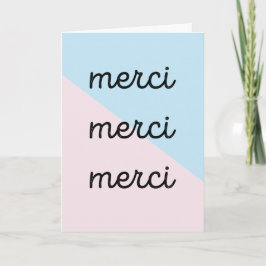 Merciのサンキューカード サンキューカード