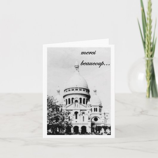 merciのbeaucoup 3 サンキューカード (正面)