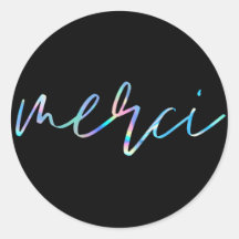 Merciカラフルエレガントありがとう