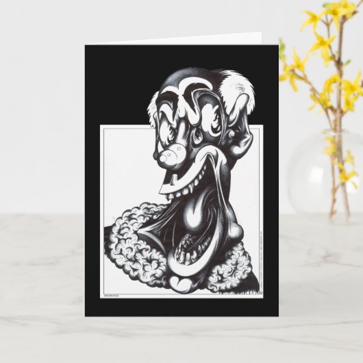 Merciピエロ カード (黄色い花)