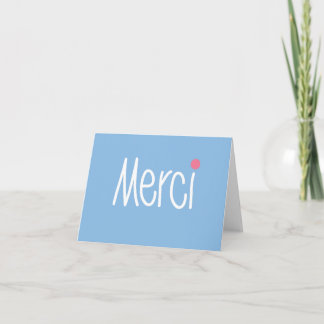 Merci – どの言語でもありがとう サンキューカード