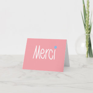 Merci どんな言語でも使える感謝のカード サンキューカード