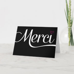 Merci -挨拶状 サンキューカード