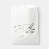 Merci Beaucoup書エレガント道ありがとう フェイバーバッグ (正面)