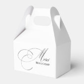 Merci Beaucoup書エレガント道ありがとう フェイバーボックス (正面サイド)