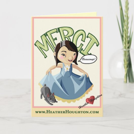 Merci Beaucoup サンキューカード (正面)