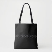 Merci Beaucoup トートバッグ (正面)