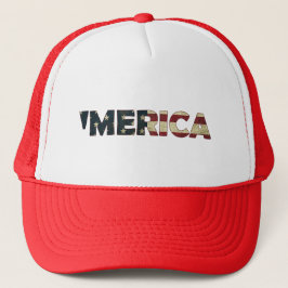 'MERCIA アメリカンビンテージ フラッグ ハット